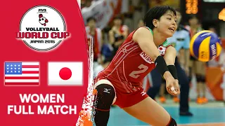 USA vs. Japan - Full Match | Women's Volleyball World Cup 2015