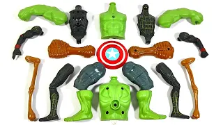 Avengers Superhero Story, Hulk Smash vs Siren Head vs Black Spider-Man - Marvel Toys