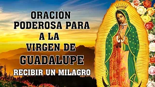 Oración a la VIRGEN DE GUADALUPE para recibir un milagro protección, abundancia económica,riqueza,vv