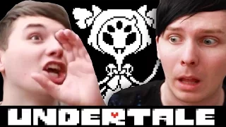 SCARY SPIDER ATTACK - Dan and Phil play: Undertale #7