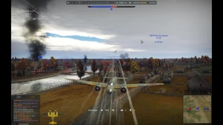 [War Thunder] Killed a Tank & a Plane with one 250kg bomb !