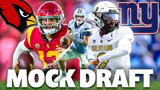 2024 NFL Mock Draft | Cardinals Pick at 1 AND 2?