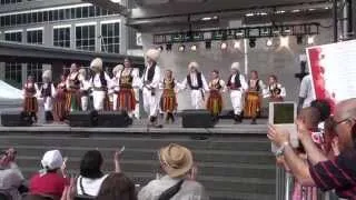 Serbian Folk Dance at Multicultural Canada Day 2014