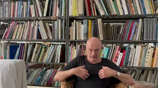 Anselm Kiefer in his studio - December 2021