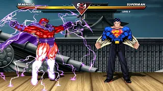 MAGNETO vs SUPERMAN - Highest Level Awesome Fight!