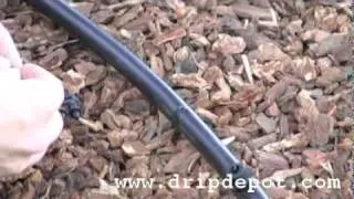 How to use a goof plug in a drip irrigation system