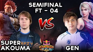Semi Finals 2!!! Redbull Kumite Super Akouma(Akuma) VS GEN(Lidia)