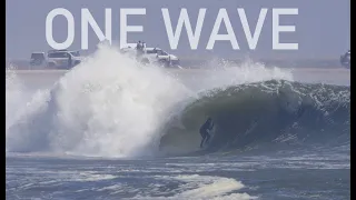 ONE WAVE - Skeleton Bay, Namibia. Worlds Longest Barreling Wave