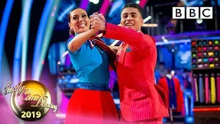 Karim and Amy Quickstep to 'Mr. Pinstripe Suit' - Week 7 | BBC Strictly 2019