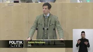 Hannes Amesbauer - Volksbegehren "Asyl europagerecht umsetzen" - 26.3.2021