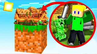Minecraft, de az EGÉSZ VILÁG egyetlen PICI BLOCKBÓL áll!!