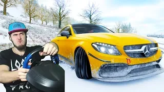 ПОСТРОИЛ ДРИФТ КОРЧ ИЗ НОВОГО МЕРСЕДЕСА - FORZA HORIZON 4 + РУЛЬ