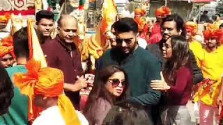 Grand entry of Panipat cast and crew at 'Mann Mein Shiva' song launch | Arjun Kapoor | Kriti Sanon