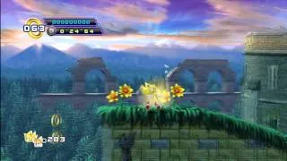 Sonic the Hedgehog 4 "Episode 2": Sylvania Castle Zone Act 1 (Super Sonic) [1080 HD]