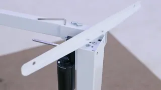 Swift Electric Heights Adjustable Desk - Installation Demonstration (Jory Henley Furniture)