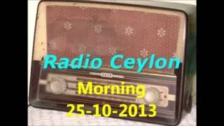 01 Bhakti Sangeet~Radio Ceylon 25-10-2013~Morning Broadcast