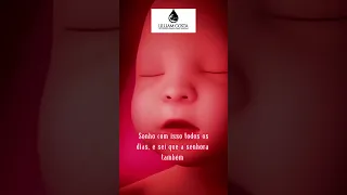 Uma mensagem do bebê para a mamãe.