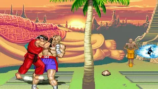 Ryu takes revenge on Sagat for Ken's death (Unseen)