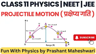 Projectile Motion by Prashant Sir | प्रक्षेप्य गति | Class 11 Physics | NEET | IITJEE