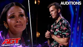 Magic Mike's Moving Performance Brought Alesha to TEARS... | Australia's Got Talent 2022