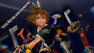 All Kingdom Hearts 2 Keyblades Ranked Worst To Best