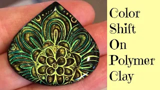 Creating Color Shifting Pendants, Beads and Cabochons Polymer Clay Tutorial