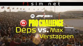 Deps does the F1® 23 Max Verstappen Pro Challenge | 4K