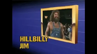 Hillbilly Jim vs Sandy Beach   Wrestling Challenge July 16th, 1989