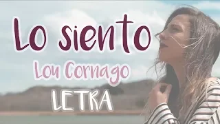 LO SIENTO - LOU CORNAGO LETRA (BERET COVER)