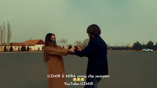 UZmir & Mira yangi clip jarayonidagi kulguli holat😂