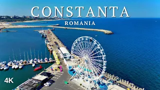 Old Town CONSTANTA 4K video review • DJI flight in Romania 2023 • Констанца, Румунія