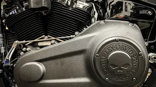 HOW TO CHANGE DERBY COVER 2022 HARLEY DAVIDSON FAT BOB