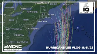 #Lee VLOG 9/11/2023: The Carolinas are still safe from direct impacts