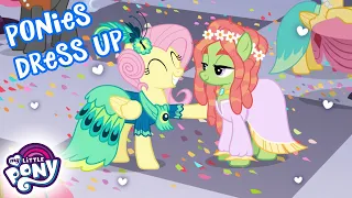 My Little Pony: Friendship is Magic | The Ponies Love to Dress Up!👕👗👚🛍️ | S5 Compilation