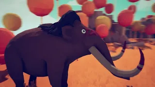 Охота на мамонта!!! Totally Accurate Battle Simulator!!!