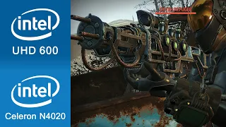 Fallout 4 Gameplay Intel UHD 600 + Intel Celeron N4020