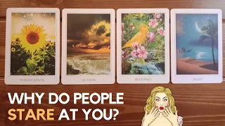 Why do people stare at you? 👀 😮 😍 | Pick a card