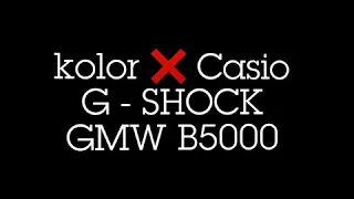 kolor ❌ Casio G -SHOCK GMW B5000