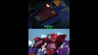 Earthspark Vs Cyberverse Part 6 Breakdown Vs Dead End #Breakdown #deadend #transformers #shorts