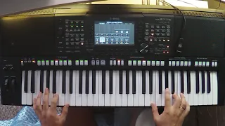 Yamaha PSR s775 Державин забудь обо мне