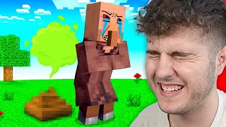 Incearca sa NU *RAZI* la Minecraft.. (IMPOSIBIL)