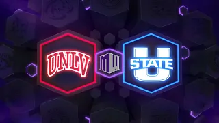 HIGHLIGHTS: Utah State at UNLV Men's Basketball 1/13/24