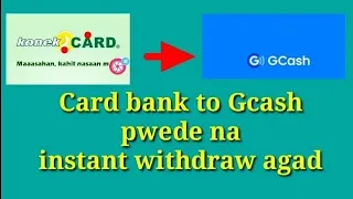 Paano mag transfer ng card bank savings  gamit ang Gcash