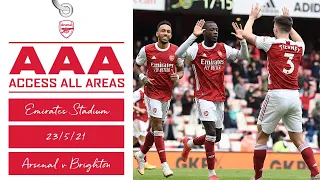 ACCESS ALL AREAS | Welcome home, Gooners! | Arsenal vs Brighton (2-0)