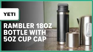 YETI Rambler 18oz Bottle with 5oz Cup Cap Review (1 Month of Use)