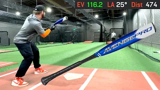 UPDATED 2023 Axe Avenge Pro "Flared" -5 | USSSA Exit Velocity Testing