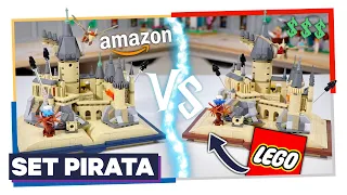 ¡Pirateando un set Pirata de LEGO! / Castillo Mágico de Hogwarts 🏰 | Vlog