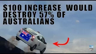 MORTGAGE CRISIS in Australia as $100 Increase Would COLLAPSE 57% of Australians!