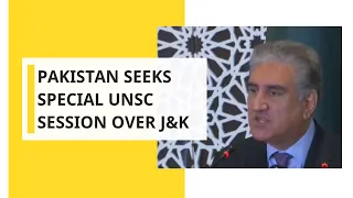 Pakistan seeks special UNSC session over J&K