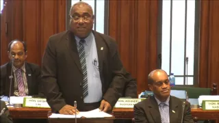 Fijian Minister for Employment, Productivity and Industrial Relations speech on 2016 Budget